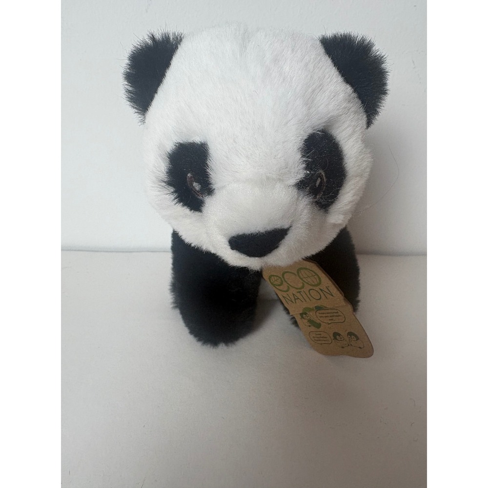 Aurora‎ Eco Nation Plush Panda 5" Stuffed Animal Toy New With Tags